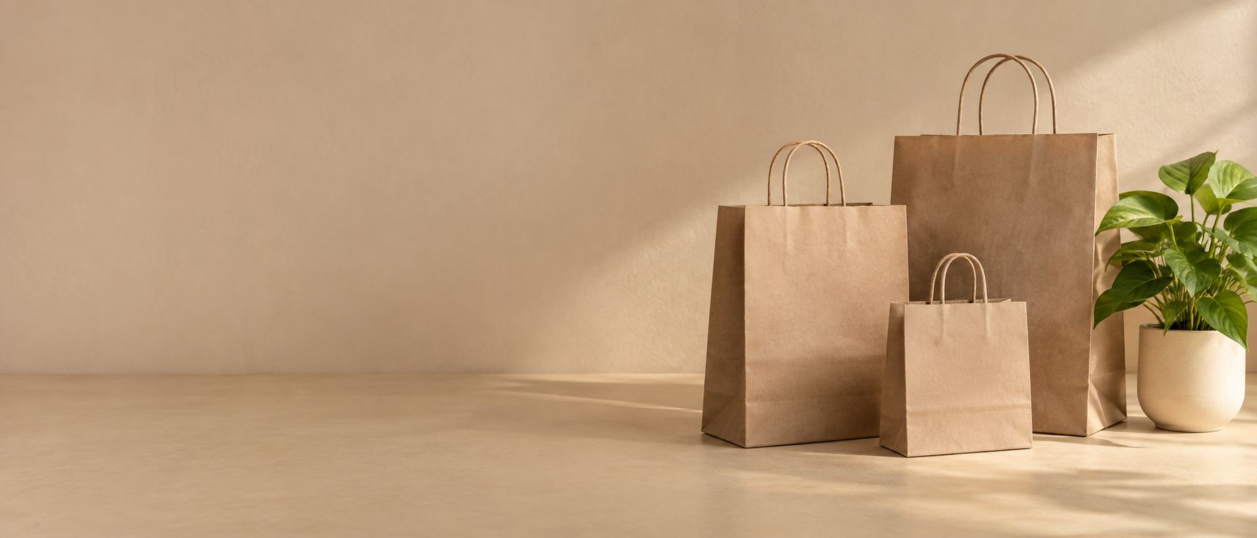 Bolsas de papel kraft impresas